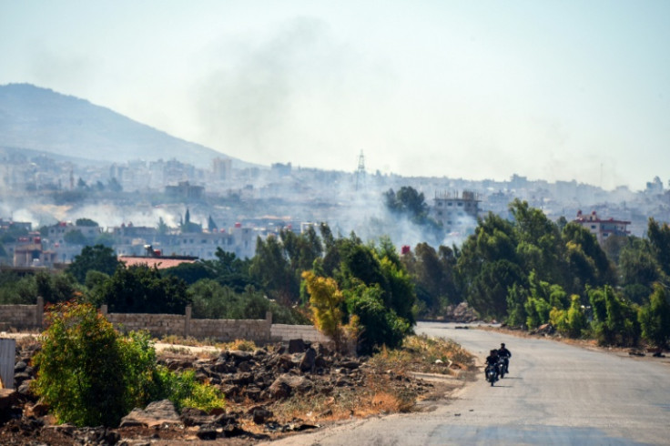 Syria Troops Quit Druze Heartland Leaving...